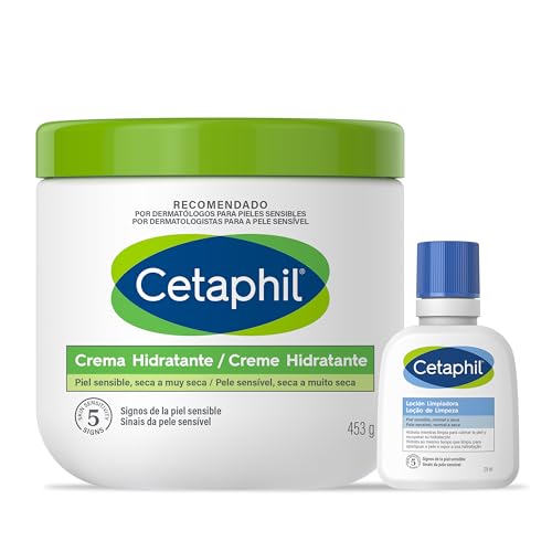 Cetaphil Rutine Cura Pelle Sensibile Set: Crema Idratante 453 g + Lozione Detergente Mini 29 ml