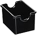 New Star Foodservice 28430 Plastic Sugar Packet Holder, Black, Set of 12