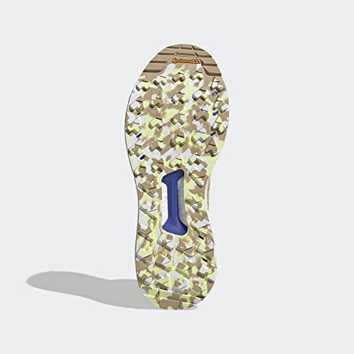 adidas Men's Terrex Free Hiker Primeblue Hiking Shoes, Beige Tone/Pulse Yellow/Acid Yellow - 12.54