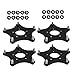 Wide 5 Wheel Adapters and Lug Nuts, 5 on 4-3/4 BP