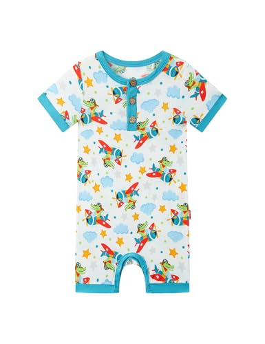 Bamboo Viscose Baby Boy Romper Infant Short Sleeve Summer Baby Jumpsuit
