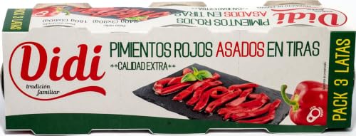 DIDI PIMIENTO MORRON ASADO TIRAS EXTRA PAC-3 x 240GR