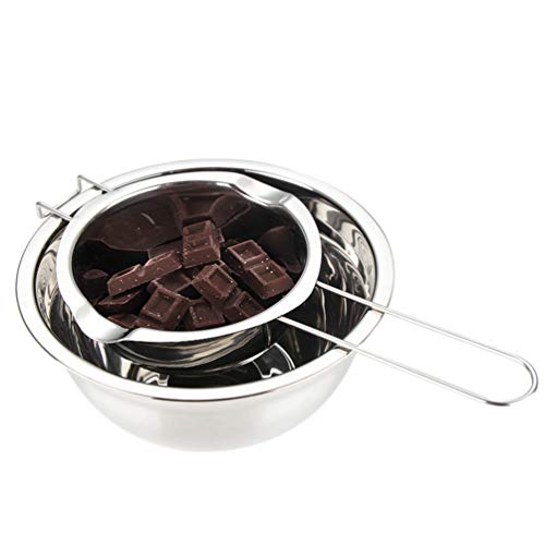 DOITOOL 18/8 Stainless Steel Melting Pots Melting Pot for Chocolate Melt Spout