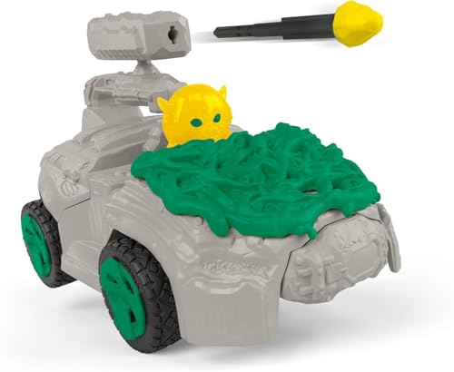Image of Schleich Eldrador - 17Pc Jungle Crashmobile with Mini Creature | 42671 | Monster Figurine, Battle Creature Toy for Boys 7+, Fantasy Beast, Action Figure Gifts, Screen-Free Imaginative Pretend Play