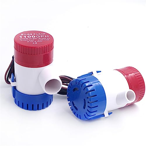 Pompe submersible de cale 12V à haut débit pour drainage de yacht