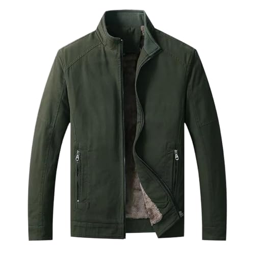 Veste polaire homme col montant avec coupe ajustée vêtement décontracté