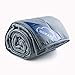 Produktbild Genius eazzzy Gewichtsdecke 135 x 200 cm 10kg - Therapiedecke mit Glasperlen für Erwachsene gegen Schlafstörung Anti Stress - Bettwäsche schwer Weighted Blanket besseres Schlafen