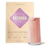 Ka’Chava Whole Body Meal Shake Coconut Acai 2 lb – Vegan Protein Powder with 85+ Superfoods & Greens – Plant-Based Meal Replacement – Probiotics & Digestive Enzymes – Gluten & Dairy Free (15 Servings)
