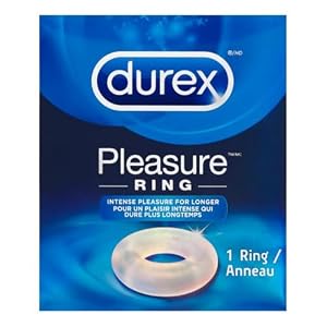 Durex Pleasure Ring – Penis Ring Stay Hard for...