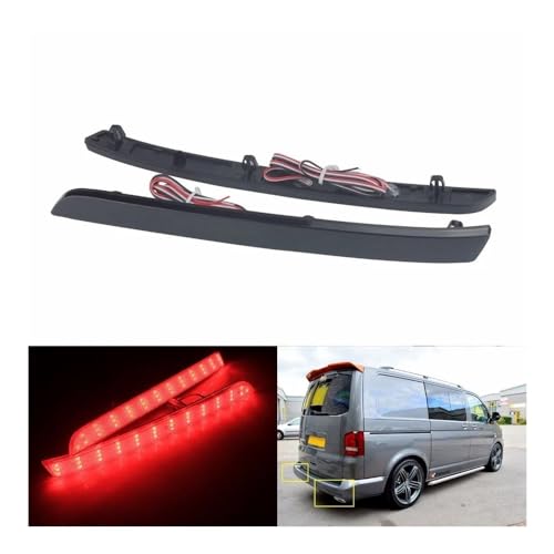 Réflecteur pare-chocs arrière pour T5 Transporter Caravelle Multivan 2012-2016 - 3