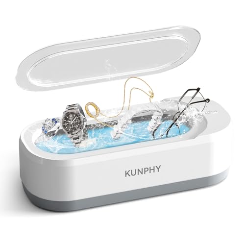 KUNPHY Ultrasonic Jewellery Cleaner, Ultrasonic...