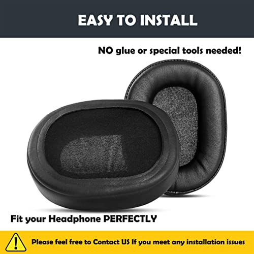MDR-RF895RK Earpads Replacement para auriculares Sony MDR-RF895RK, MDR-RF995RK, WH-RF400 con cuero suave y espuma cómoda miniatura 4