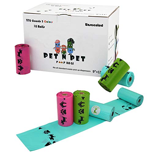 PET N PET Bolsas de Basura biodegradables para Perros