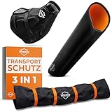 NEU E-Bike Transportschutz Set 3-teilig für Motor, Akku und Lenker I wasserabweisende Schutzhüllen für Fahrradträger I E Bike Schutzhülle zB. für Bosch, Shimano, Yamaha Ebike I Wheeloo