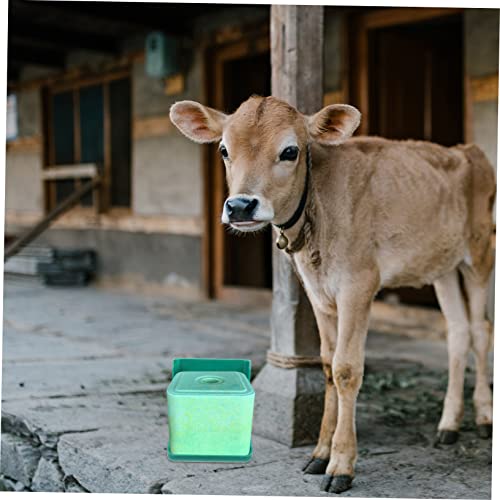 Boîte à sel pour moutons au pâturage auge plastique élevage