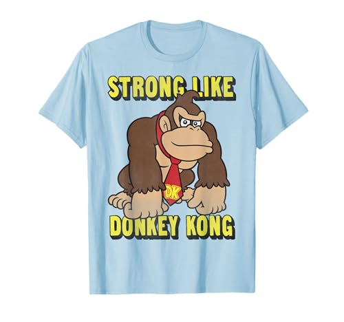 Nintendo Strong Like Donkey Kong Portrait Graphic T-Shirt T-Shirt