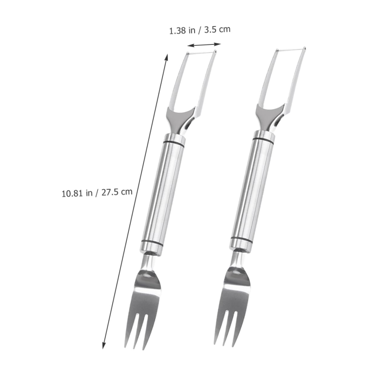 DECHOUS 2Pcs Watermelon Slicer Cutter Portable Fruit Cutting Tool for Easy Watermelon Salad Preparation for Home Kitchen Use