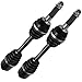Caltric Rear Right and Left Complete Cv Joint Axles Compatible with Polaris Sportsman 500 4X4 Ho 2003 2004 2005
