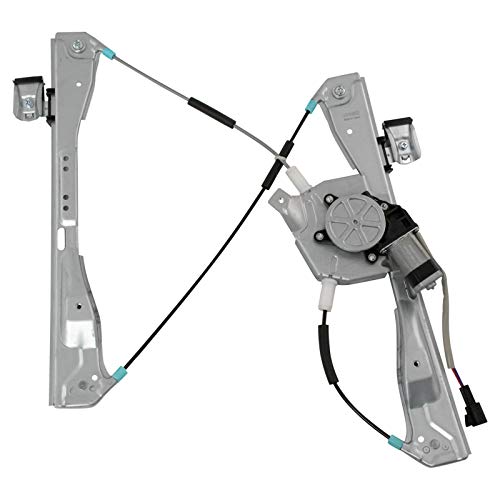 Image of TRQ Front Left Power Window Regulator & Motor Assembly Drivers Side Compatible with 2008-2012 Chevrolet Malibu GM1350213