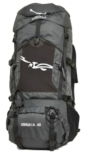 [Aconcagua] Ushuaia 45L oRbN h y ʋC\ lbg|Pbgt w₷݌v xmoREgbLOELvΉ(BLACK(ubN))