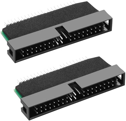 GINTOOYUN 2 PCS 44 Pin IDE auf 40 Pin IDE Adapter 2.5" 44 Pin IDE Stecker auf 3.5" 40 Pin IDE Stecker Festplatte Adapter Konverter für Solid State Drives, Laptops, Desktops, etc