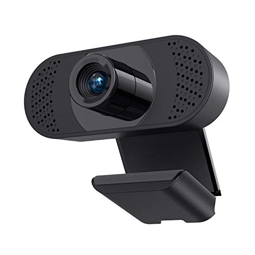 2K Webcam with Microphone & Privacy Cover, Walfront QHD Web Camera for Computer Desktop Laptop 3