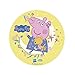 Dekora - Décoration Coméstible en Forme de Disque pour Gâteaux d'Anniversaire pour Enfants de Peppa Pig - 15, 5 cm