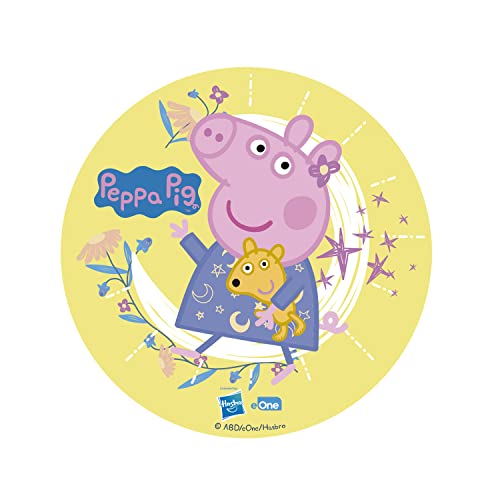 Sei alla ricerca di una figura semplice per torte di compleanno? Grazie a questa meravigliosa ostia commestibile, ideale per tutte le piccole fan di Peppa Pig, avrai fatto centro!