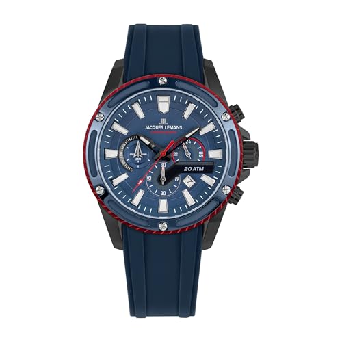 Jacques Lemans Liverpool 1-2141B Chronographe idee cadeau homme