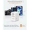 TESSAN 65W USB C Reisadapter, Universele Stekkeradapter met 1 USB, 3 USB C en 1 PD Snel Opladen 65W, Internationale Stekker voor EU, VK, Amerika, Canada, Australië - Image 7