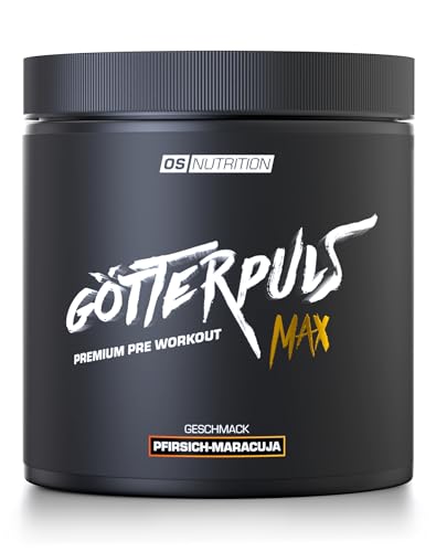 Götterpuls MAX Pre Workout 396g Pulver Pfirsich-Maracuja