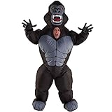 Morphsuits Adult Inflatable Costume, Gorilla