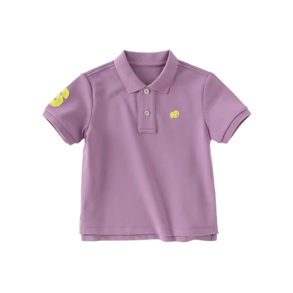 CYBHSM - Maglietta estiva per bambini e neonati, a maniche corte, casual, per sport all'aria aperta