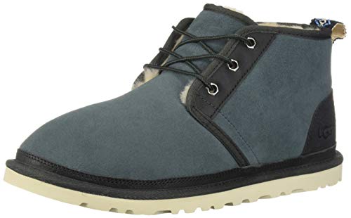UGG Men's Neumel Two-Toned Chukka Boot, salty blue, 18 M US