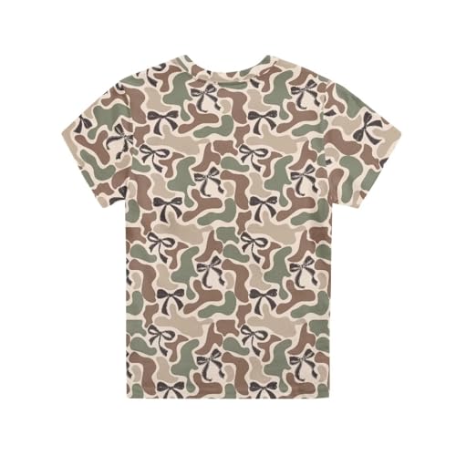 Image of Renewold Kids Novelty T-Shirt for Girls Boys Short Sleeve Crewneck Summer Tee Soft Breathable Graphic Shirt for Age 2-16