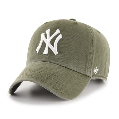 Casquette New York Yankees 47 Clean Up réglable couleur bois de santal taille unique