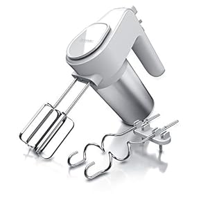 Arendo Elektrischer Handmixer Edelstahl 400W