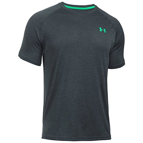 Under Armour UA Tech SS tee Camiseta Deporte, Hombre, Gris (Stealth Gray), MD