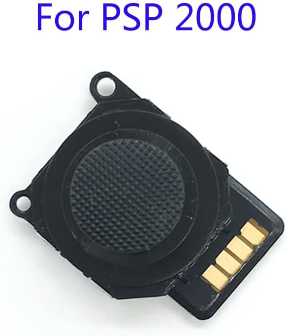 YANHAO [Video Game Parts] 5Pcs Original 3D Analog Button for Sony PSP 2000 Joystick Stick Moduel Replacement with Cap Control [Replace]