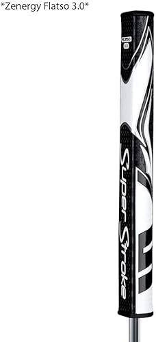 Miniatura 7 de SuperStroke Zenergy Flatso Golf Putter Grip with No Taper Enhanced SPYNE Technology, New Multi-Zone Texturing and Tech-Port, Multi Color