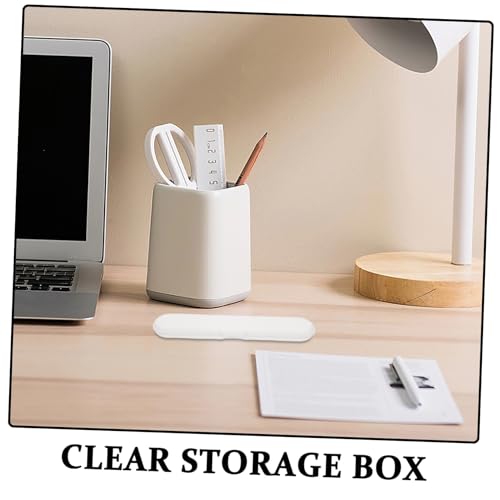 Cajas de plástico transparentes con tapa para evitar pérdidas de herramientas de viaje 4