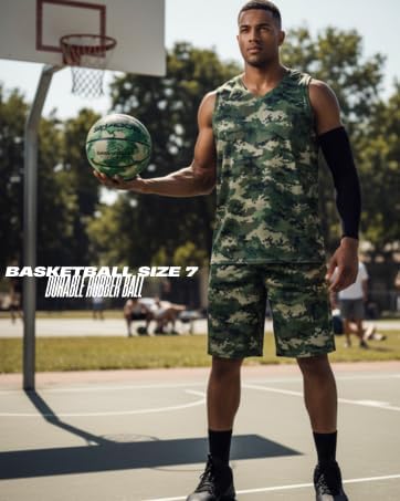 Miniatura 3 de Shadow Limited Edition Basketball, Regulation Size 7, 29.5 inches, White Grey. Indoor and Outdoor. Great Gift idea.