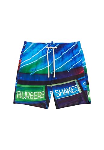 Costumi Blu Superdry maillot de bain homme confortable qui sèche vite