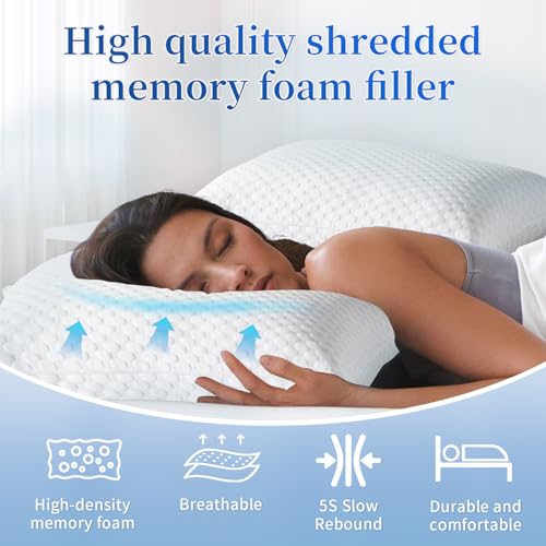 Bean Bag Filler, 5lbs Shredded Memory Foam Filling, Soft Pillow Stuffing Bean Bag Refill Foam for Couch, Cushion, Stuffed Animals, Dog Bed, Arts Crafts