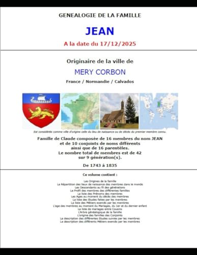 Généalogie Famille Jean