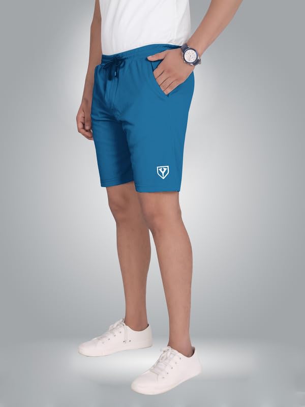 Image of Septem Men's Lycra Blend Shorts with Stylish Design Comfortable and Versatile Active Sports Wear Combo Pack