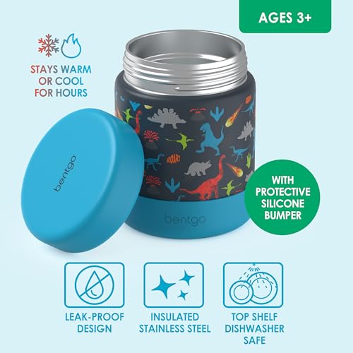 Image of Bentgo Kids Stainless Steel Leak-Proof Food Jar for Hot or Cold Food