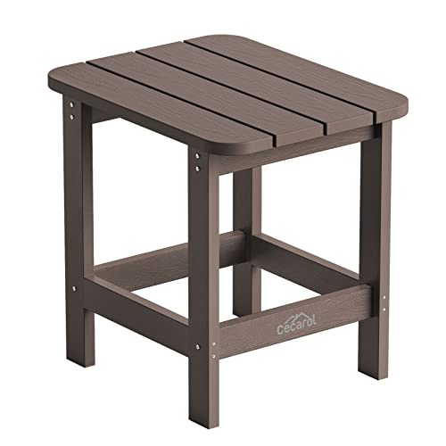 Cecarol Oversized Side Table, Weather Resistant Adirondack Side Table For Bathroom, Pool, Porch, Garden, Coffee-Tfc1 #TOP20