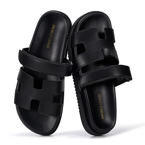 Project Cloud 100% Genuine Leather Sandals for Women Footwear -
