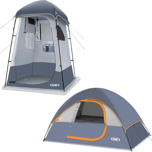 Carpa Camping para 2 Personas y Ducha Portátil miniatura 1